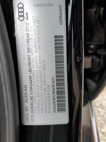 WAUGFAFC3EN061631 Audi A6 Premium Plus