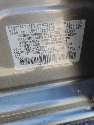 3N1AB7AP8HY339094 Nissan SENTRA S