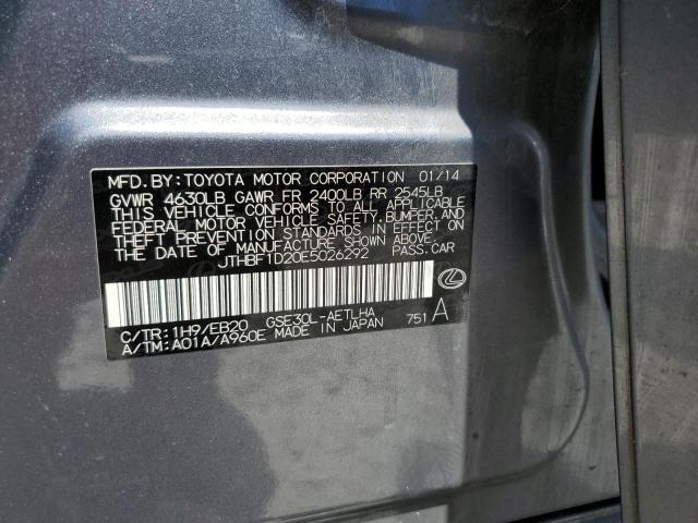 JTHBF1D20E5026292 Lexus IS 250