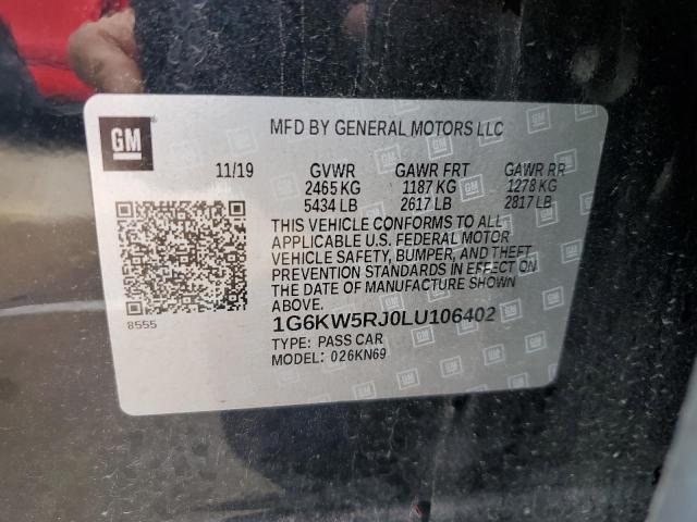 1G6KW5RJ0LU106402 Cadillac Ct6-v