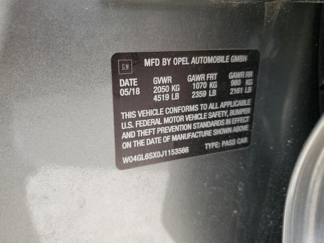 W04GL6SX0J1153566 Buick Regal Preferred