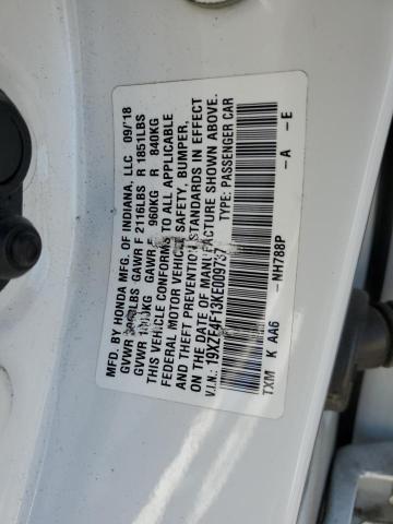 19XZE4F13KE009737 Honda Insight Lx