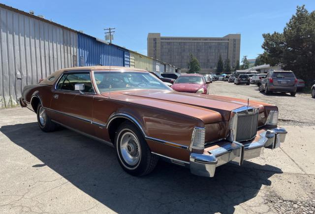 6Y89A807458, 1976 Lincoln Mark Iv on Copart