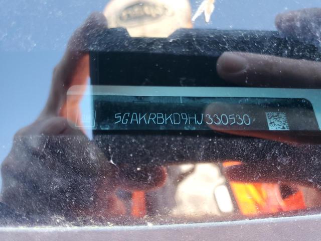 5GAKRBKD9HJ330530 Buick Enclave