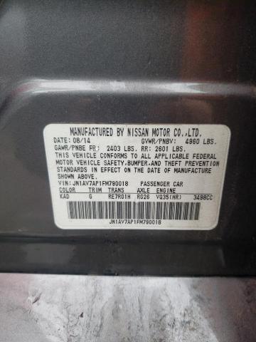 JN1AV7AP1FM790018 Infiniti Q50 Hybrid Premium