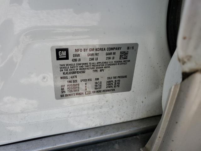KL4CJDSB8FB242302 Buick Encore Premium