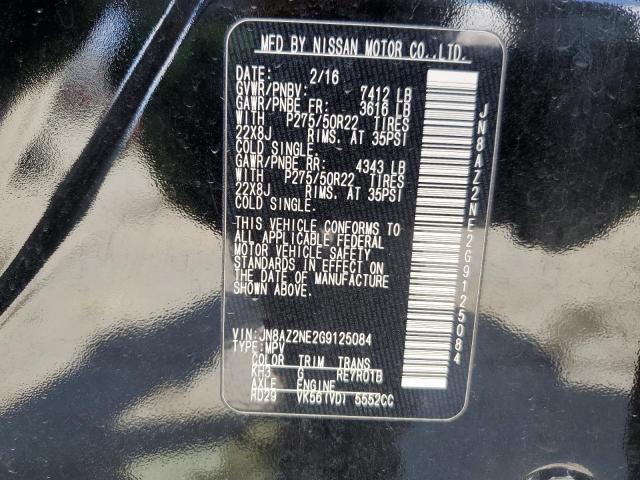 JN8AZ2NE2G9125084 Infiniti QX80