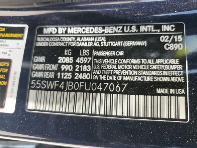 55SWF4JB0FU047067 Mercedes-Benz C 300