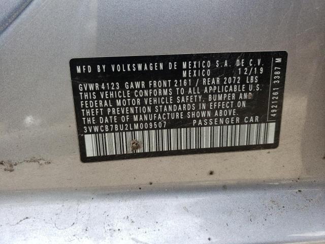 3VWCB7BU2LM009507 Volkswagen JETTA S