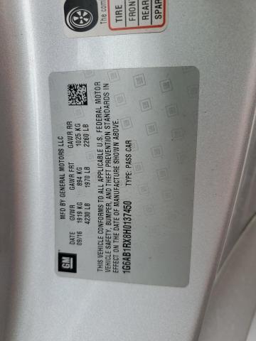 1G6AB1RX8H0137450 Cadillac ATS LUXURY