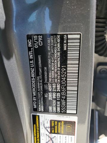 55SWF4JB6FU045291 Mercedes-Benz C 300