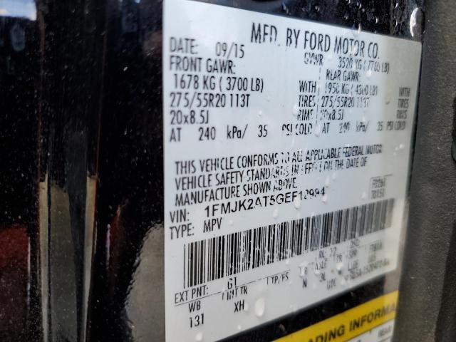 1FMJK2AT5GEF12994 Ford Expedition El Limited