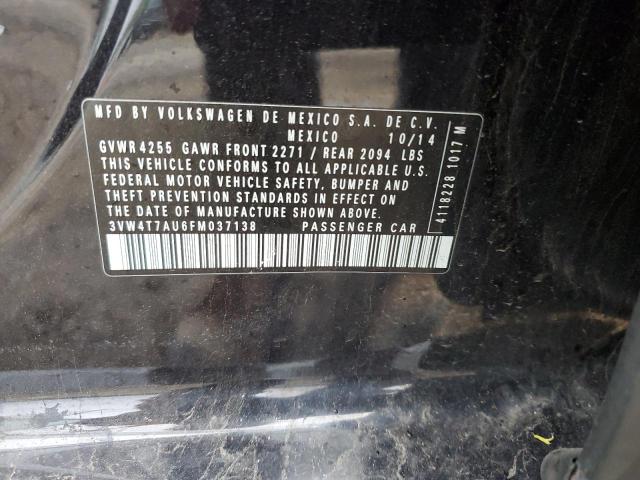 3VW4T7AU6FM037138 Volkswagen GTI
