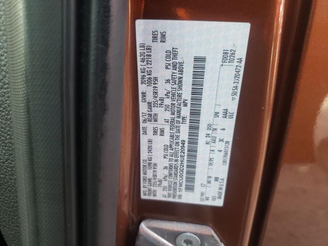1FMCU0GD2HUE20949 Ford ESCAPE SE