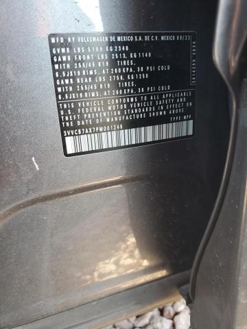 3VVCB7AX7PM001246 Volkswagen Tiguan Se R-line Black