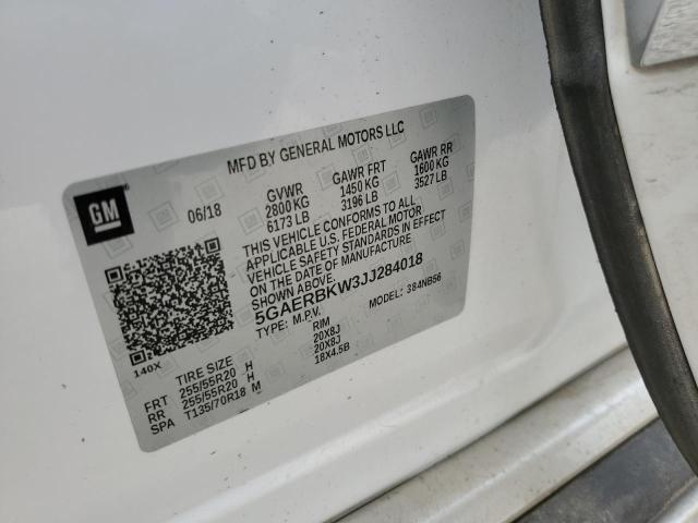 5GAERBKW3JJ284018 Buick Enclave Essence