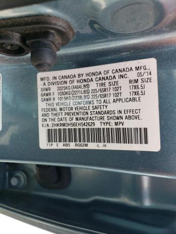 2HKRM3H56EH542629 Honda CR-V EX