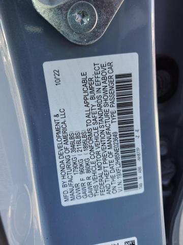 19XFL2H85NE023649 Honda Civic Sport