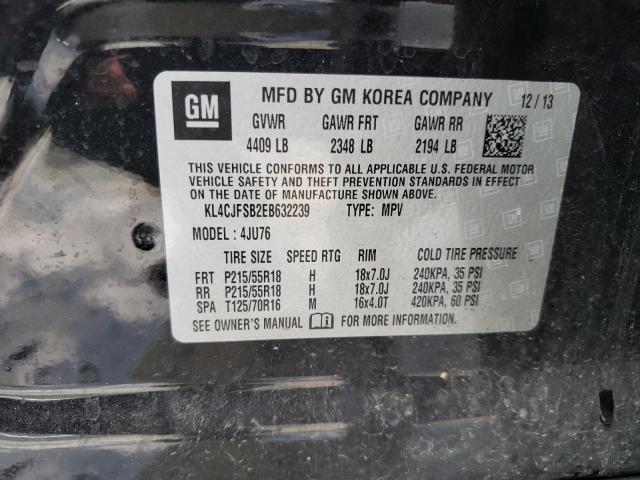 KL4CJFSB2EB632239 Buick Encore Convenience