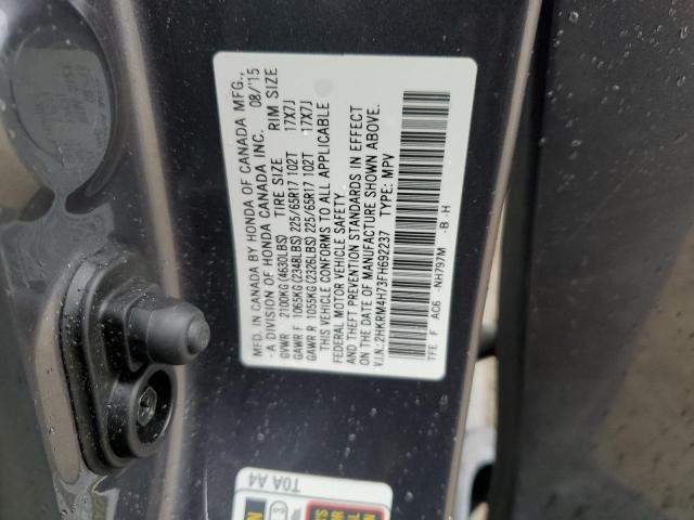 2HKRM4H73FH692237 Honda CR-V EXL