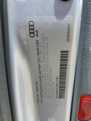 WAUKMAF47JN013729 Audi A4 PREMIUM