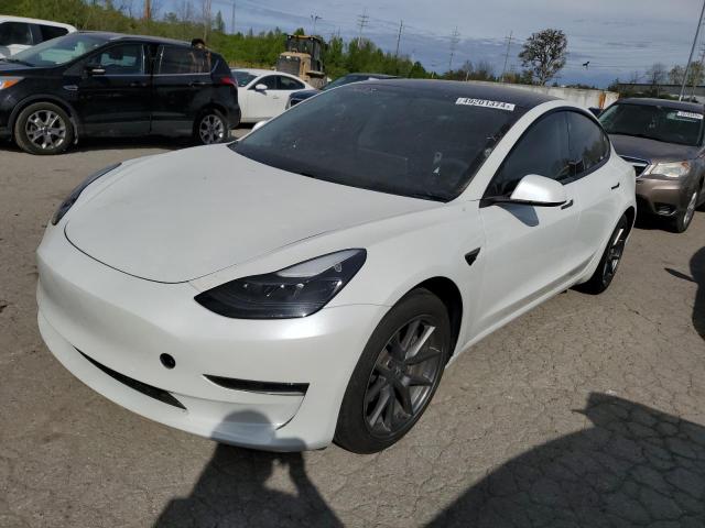 2021 Tesla Model 3 მანქანა იყიდება აუქციონზე, vin: 5YJ3E1EAXMF058016, აუქციონის ნომერი: 49201374