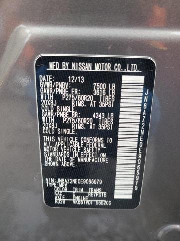 JN8AZ2NE0E9065979 Infiniti QX80