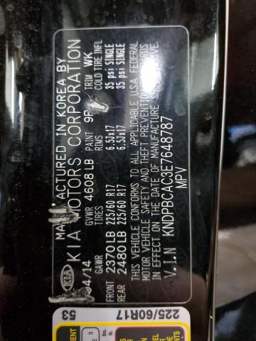 KNDPBCAC3E7648787 KIA Sportage Lx