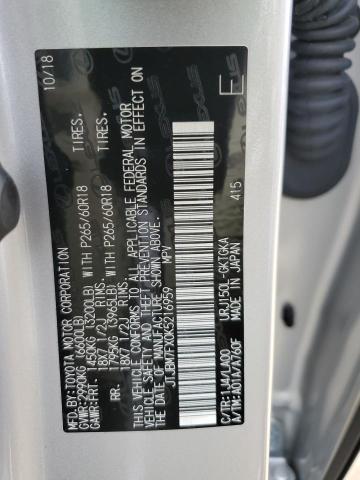 JTJBM7FX0K5216959 Lexus GX 460