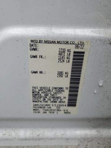 1N4CZ1CV8PC552604 Nissan Leaf Sv Plus