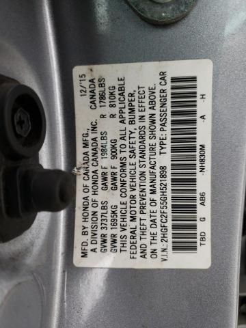 2HGFC2F55GH521898 Honda Civic Lx