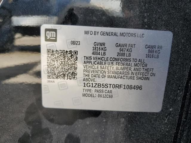1G1ZB5ST0RF108496 Chevrolet MALIBU LS