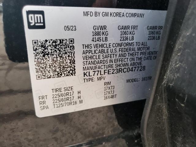 KL77LFE23RC047728 Chevrolet TRAX LS