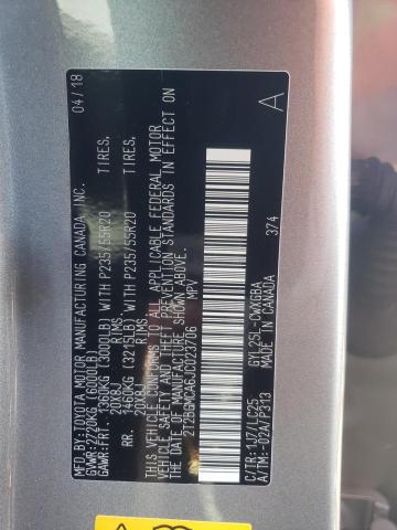 2T2BGMCA6JC023706 Lexus Rx 450h Base