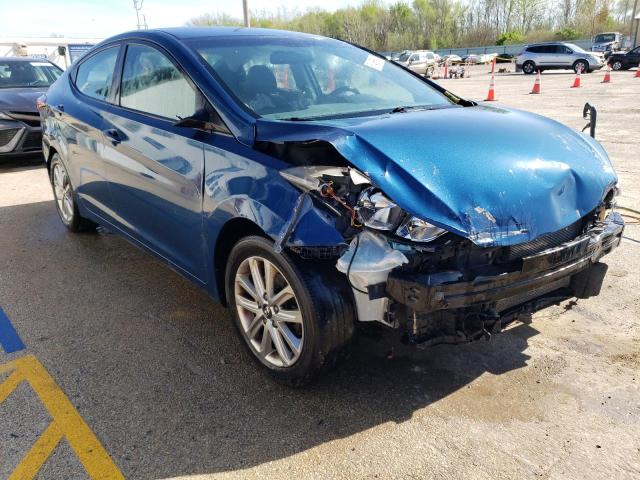 KMHDH4AEXFU341723 Hyundai ELANTRA SE