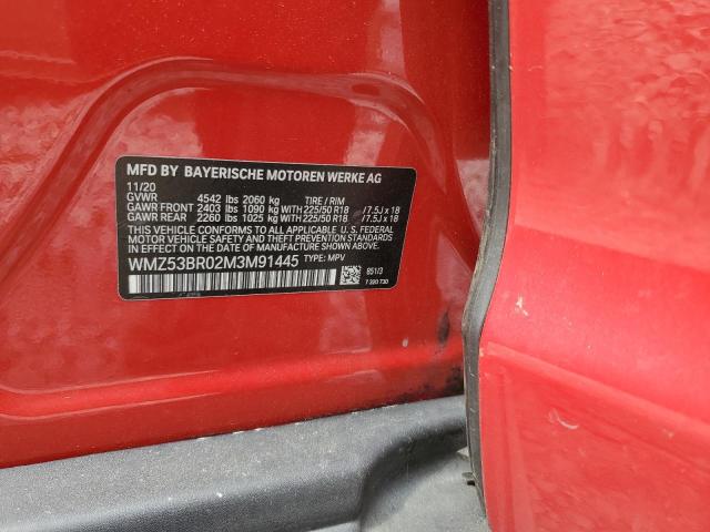 WMZ53BR02M3M91445 Mini Cooper S Countryman