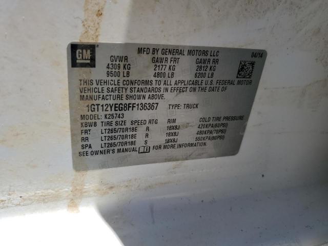 1GT12YEG8FF136367 GMC Sierra K2500 Sle