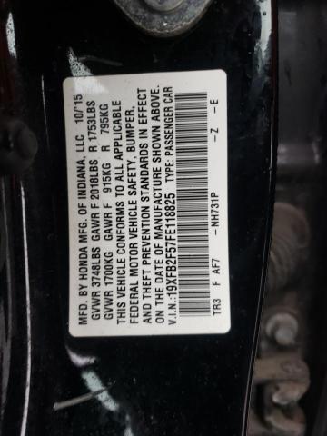 19XFB2F57FE118825 Honda Civic Lx
