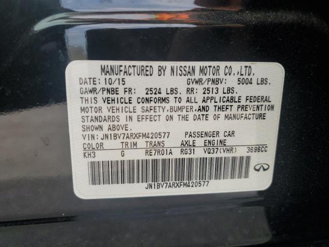 JN1BV7ARXFM420577 Infiniti Q50 BASE