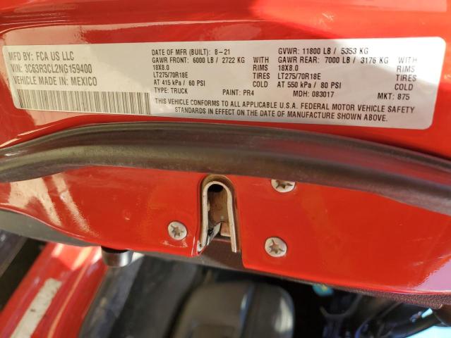 3C63R3CL2NG159400 RAM 3500 Tradesman