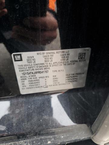 1GYS4TKJ8FR541767 Cadillac Escalade Esv Premium