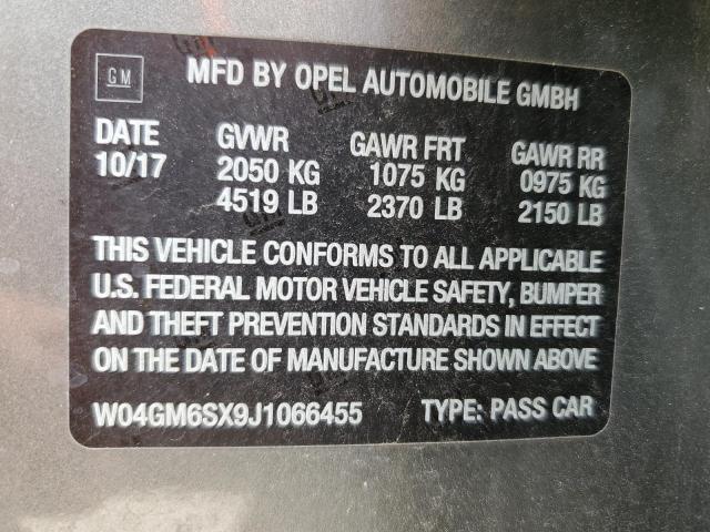 W04GM6SX9J1066455 Buick Regal Preferred Ii