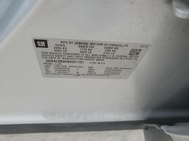 2GNALDEK9E6221101 Chevrolet Equinox Ltz