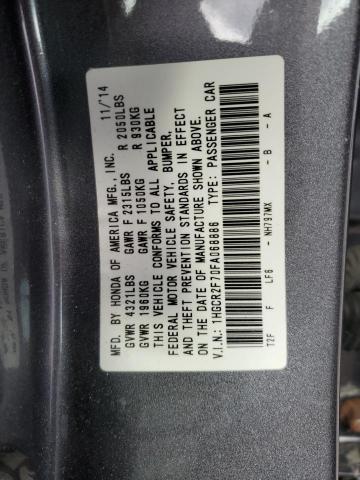 1HGCR2F70FA068886 Honda ACCORD EX