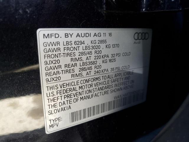 WA1LHAF72HD036741 Audi Q7 Premium Plus
