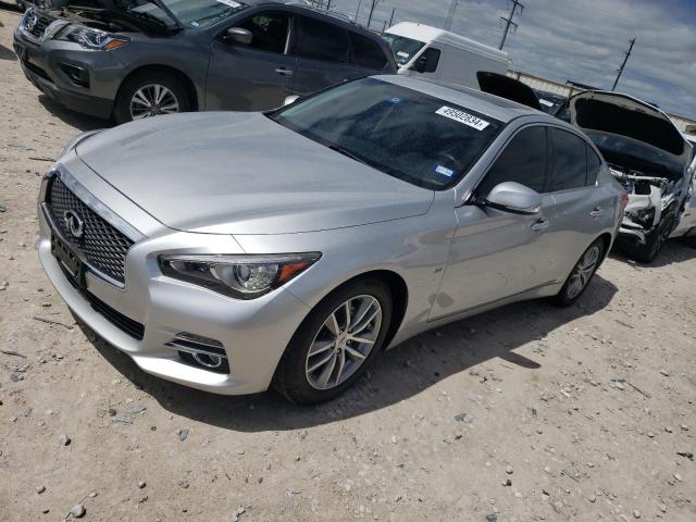 2015 Infiniti Q50 Base მანქანა იყიდება აუქციონზე, vin: JN1BV7AP0FM345046, აუქციონის ნომერი: 49502834