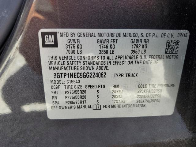 3GTP1NEC9GG224062 GMC Sierra C1500 Slt
