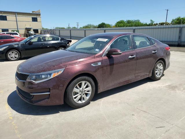 2018 Kia Optima Lx მანქანა იყიდება აუქციონზე, vin: 5XXGT4L36JG221380, აუქციონის ნომერი: 50330304