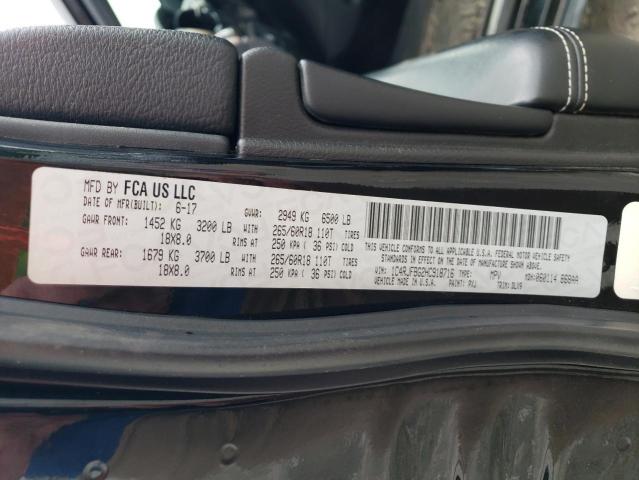 1C4RJFBG2HC918716 Jeep Grand Cherokee Limited