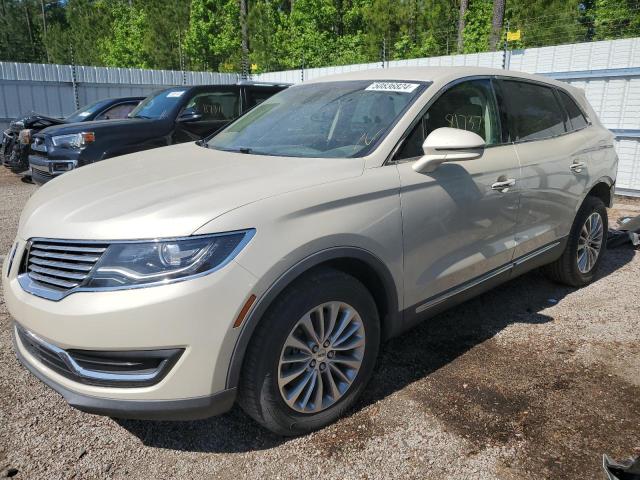 Aukcja sprzedaży 2016 Lincoln Mkx Select, vin: 2LMTJ6KR5GBL78994, numer aukcji: 50836824